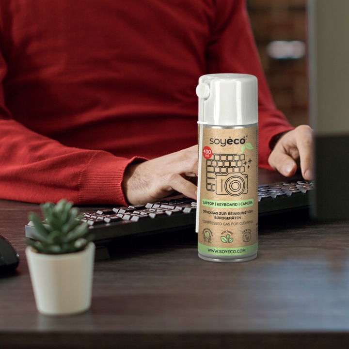 PŁYN DO CZYSZCZENIA EKRANÓW LCD LCD ZESTAW Z MIKROFIBRĄ SPRĘŻONE POWIETRZE