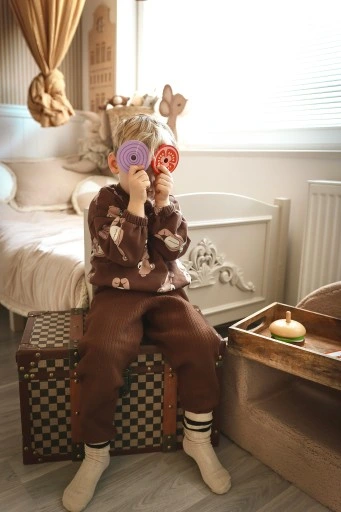 Restauracja Duży Drewniany Burger FSC WOOPIE GREEN