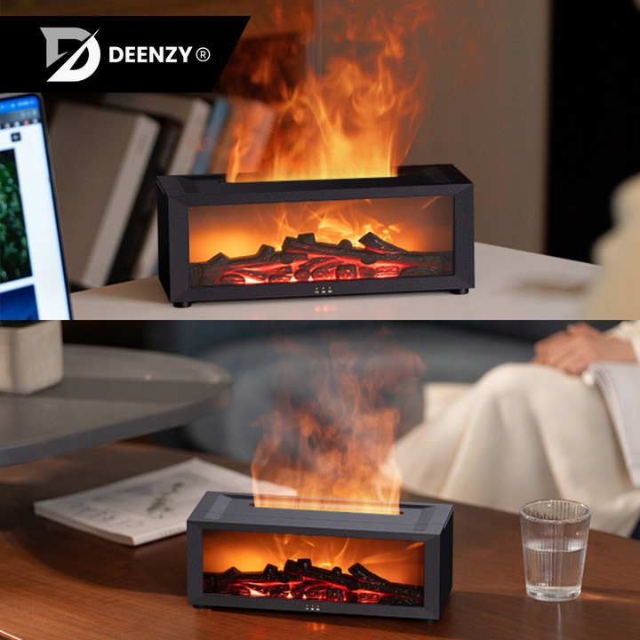 NAWILŻACZ POWIETRZA KOMINEK LED RGB DYFUZOR AROMATERAPIA TIMER + PILOT