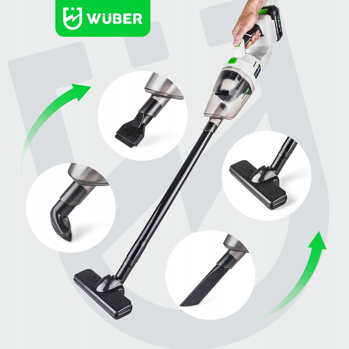 AKUMULATOROWY ODKURZACZ RĘCZNY PIONOWY 2W1 SAMOCHODOWY BEZPRZEWODOWY