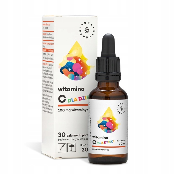 Aura Herbals Witamina C Dla Dzieci 30 ml