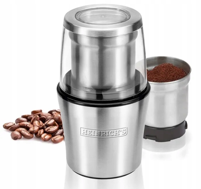 Młynek elektryczny i ROZDRABNIACZ do ziaren kawy ziół orzechów 2w1