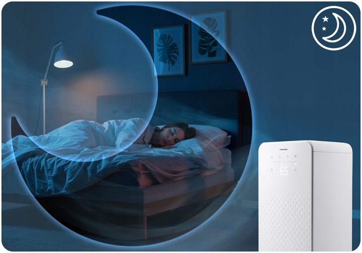 Osuszacz powietrza pochłaniacz wilgoci 12l/24h BERDSEN higrostat timer