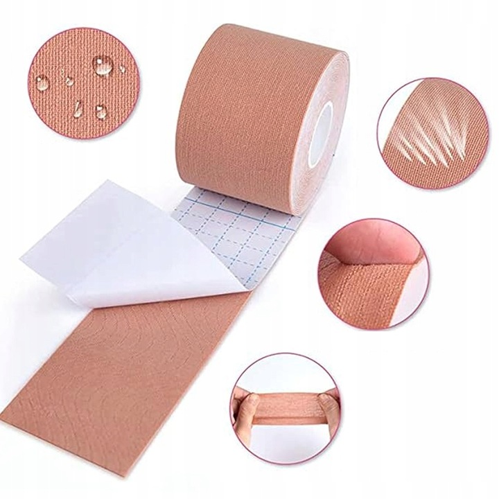 TAŚMA UNOSZĄCA BIUST MODELUJĄCA DEKOLT ZESTAW NAKLEJKI WIELOKROTNEGO UŻYTKU