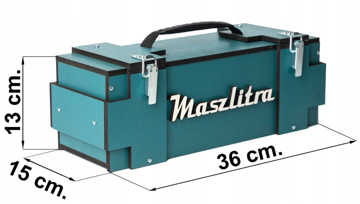 Prezent na 18-99 urodziny dla Taty Kolegi skrzynka na alkohol Maszlitra