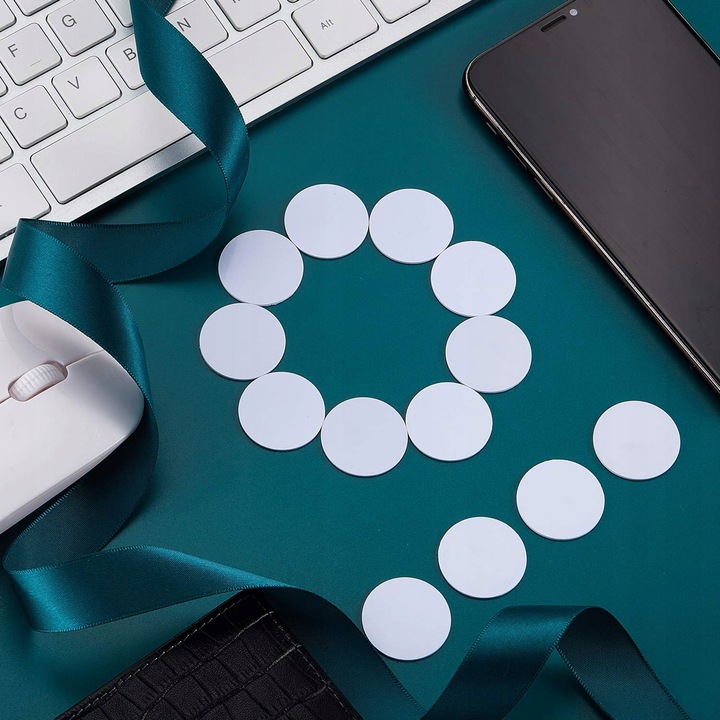 ZNACZNIK KART NFC PUSTE ZNACZNIK TAGI Z CHIPAMI NFC MONETY KARTA NFC 50 SZT