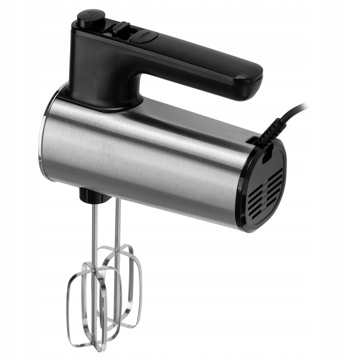 Mocny Mikser ręczny kuchenny 900W 5 PRĘDKOŚCI + 6 KOŃCÓWEK Wolny start