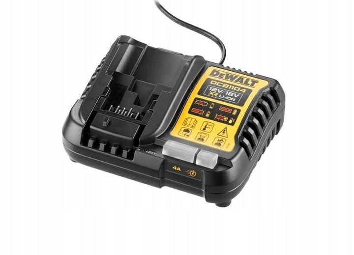 DCB1104P1 DEWALT ZESTAW ZASILAJĄCY ŁADOWARKA + 1 AKUMULATOR DCB184 18V