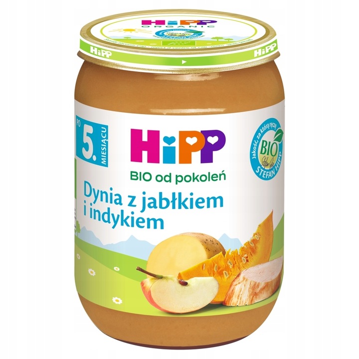 HiPP BIO Zestaw OBIADKÓW po 5 miesiącu MIX SMAKÓW 6x190g