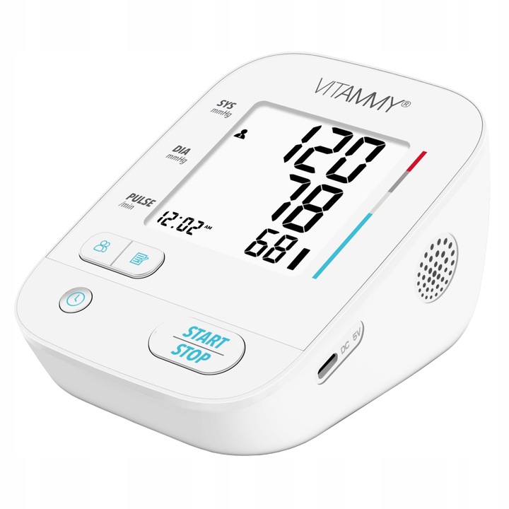 CIŚNIENIOMIERZ NARAMIENNY NEXT E5B ARYTMIA ZASILACZ ETUI PODŚWIETLANY EKRAN