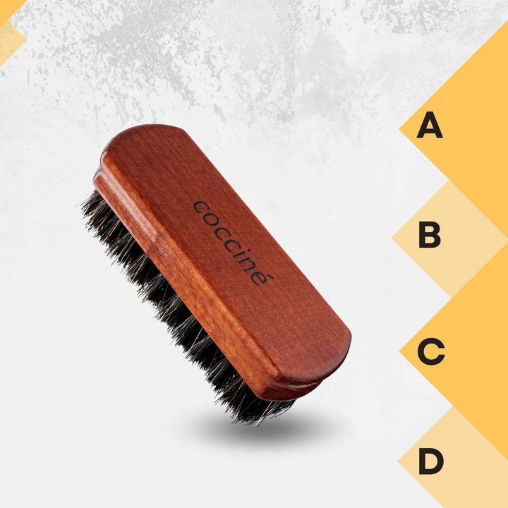 Zestaw do Czyszczenia Butów Zamszowych Pianka Gumka Szczotka Coccine 3w1