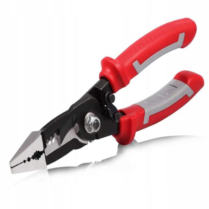 SZCZYPCE WIELOFUNKCYJNE 9w1 DLA ELEKTRYKÓW NOŻYK ŚCIĄGACZ ZACISKARKA