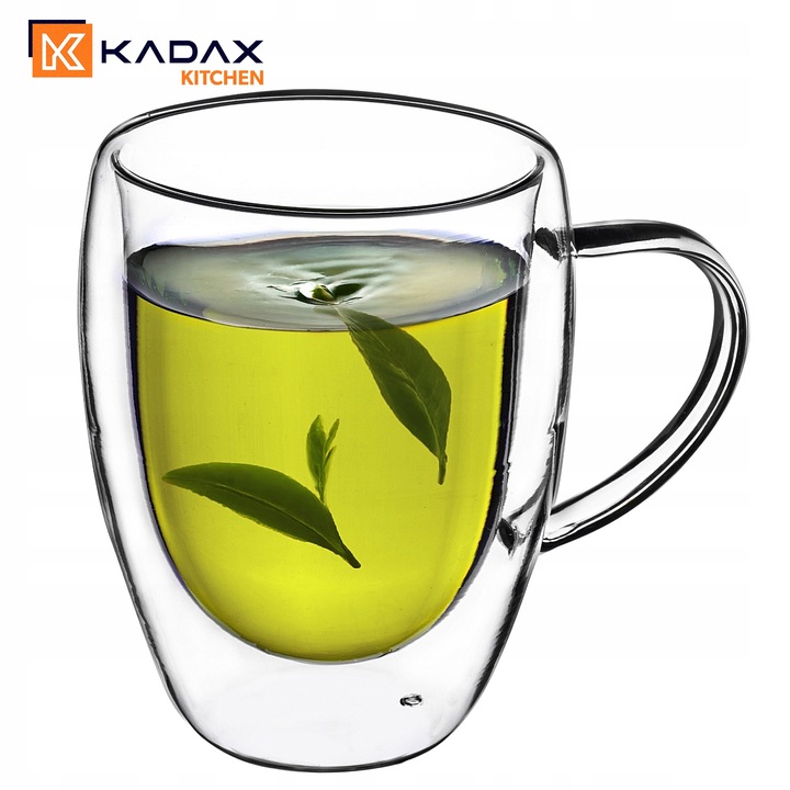 SZKLANKI TERMICZNE DO KAWY HERBATY LATTE 350ml KUBKI PODWÓJNE ŚCIANKI 6 szt