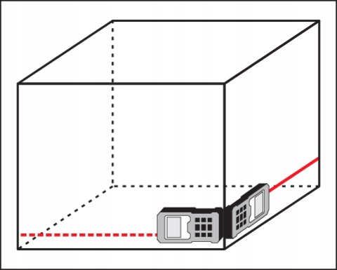 YATO DALMIERZ LASEROWY MIERNIK ODLEGŁOŚCI CYFROWY 50M