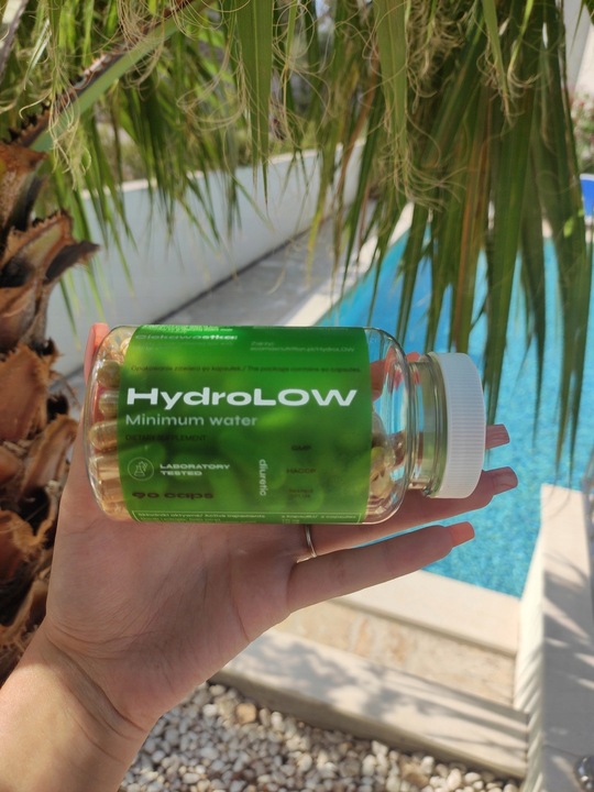 nowmax HydroLOW NADMIAR WODY ZIOŁOWY DETOKS 90kaps