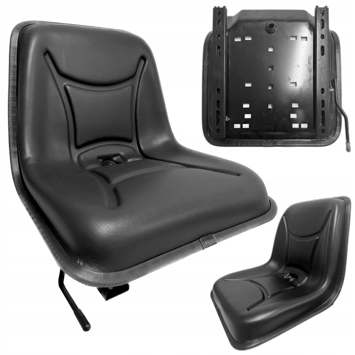 UNIWERSALNE SIEDZENIE FOTEL WÓZKA WIDŁOWEGO WIDLAK HDS DŹWIG KOSIARKA PVC