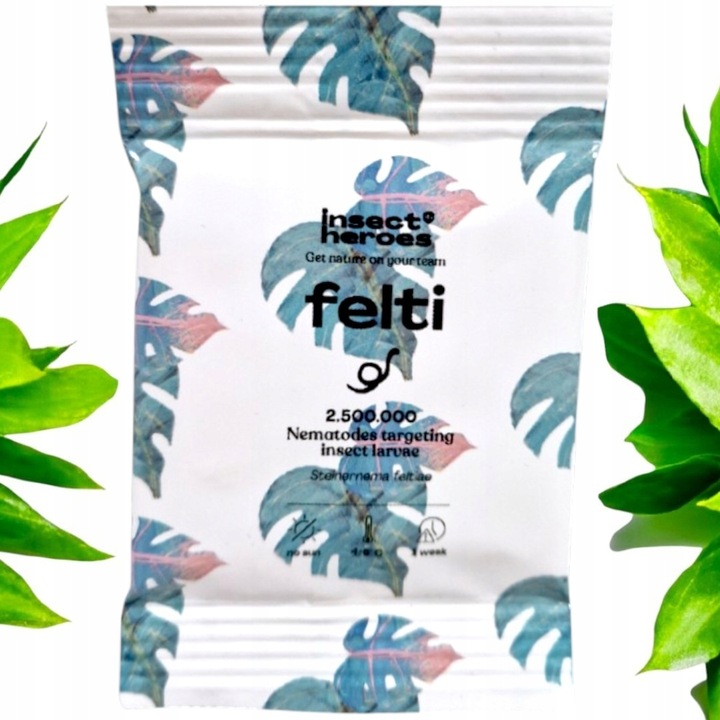 FELTI - Skuteczny preparat NA ZIEMIÓRKI MUSZKI WCIORNIASTKI - BIO