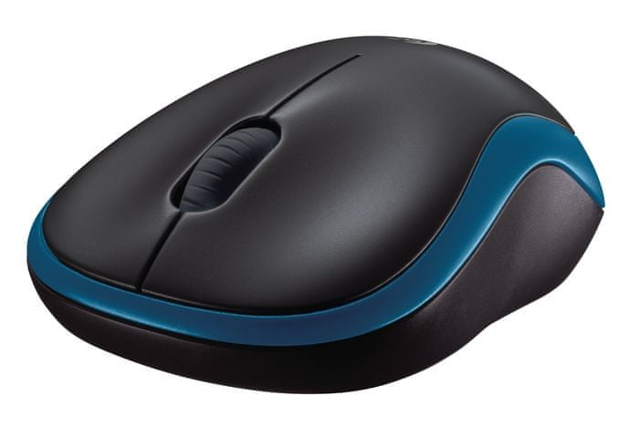Mysz Bezprzewodowa Logitech M185 Niebieska - Idealna do biura