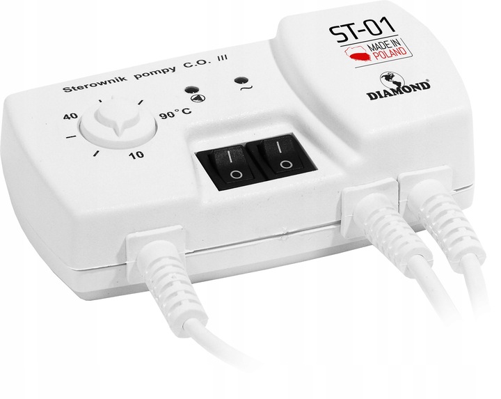 STEROWNIK POMPY OBIEGOWEJ Cyrkulacyjnej CO Czasowy REGULATOR TEMPERATURY