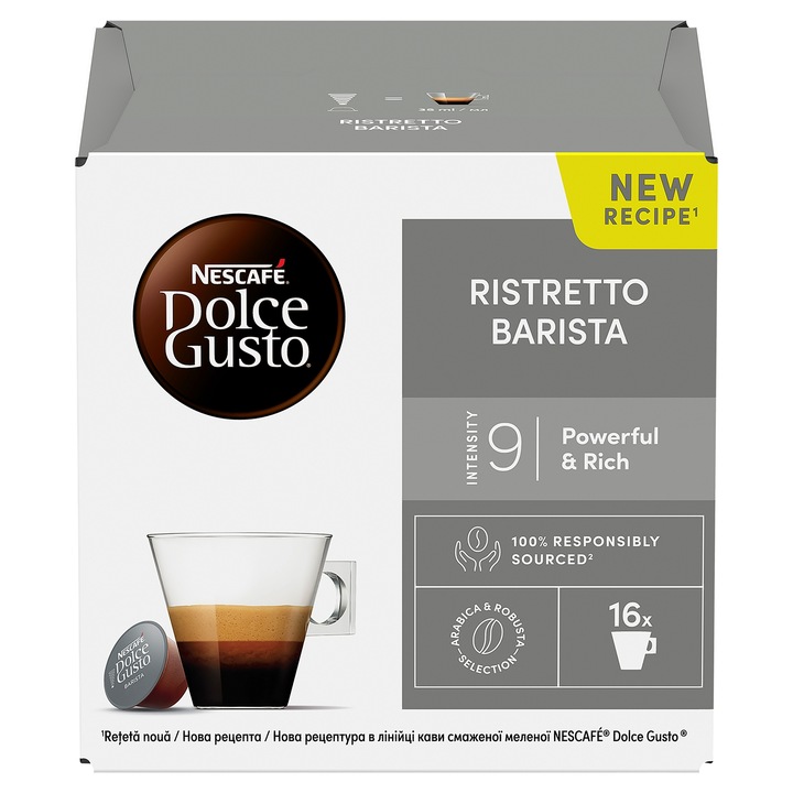 Kapsułki do Dolce Gusto Nescafe Dolce Gusto Ristretto Barista 16 szt. x3