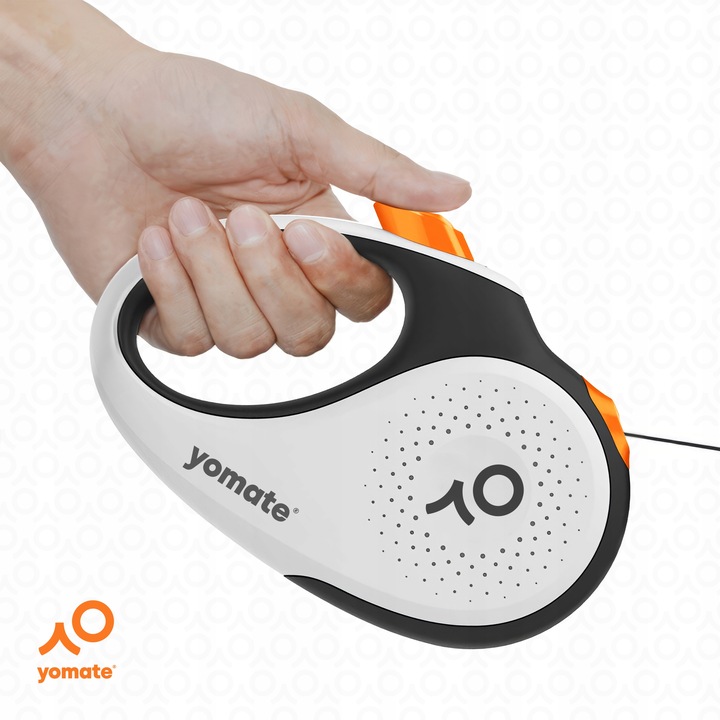 MAŁY PIES do 15 KG - LEKKA SMYCZ dla PSA / AUTOMATYCZNA MOCNA TAŚMA ZWIJANA