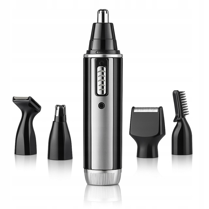 TRYMER GOLARKA DO NOSA USZU GOLENIE BRODY WŁOSÓW ZAROSTU 4w1 MOCNY