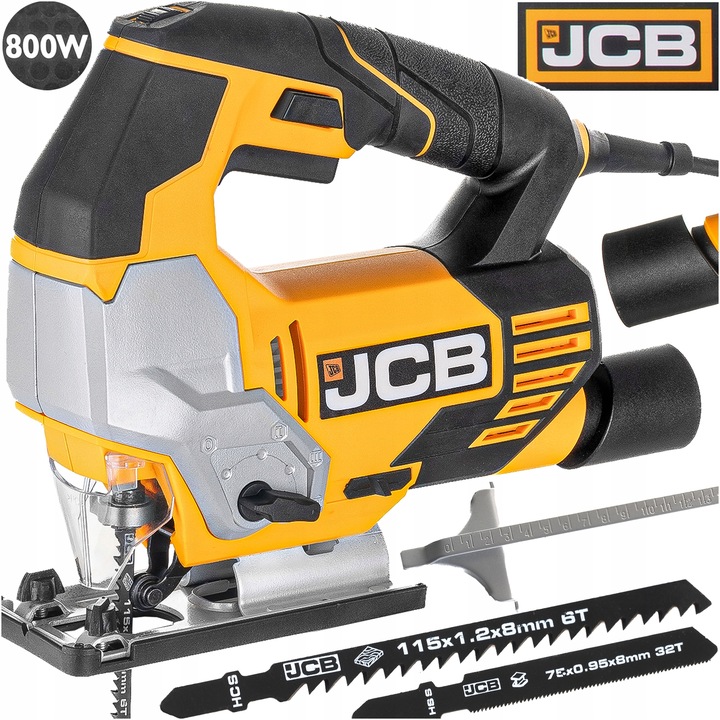 WYRZYNARKA PRZECINARKA PIŁA DO DREWNA METALU ELEKTRYCZNA MOCNA 800W JCB