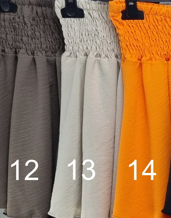 SZEROKIE luźne SPODENKI damskie SPÓDNICO SPODENKI