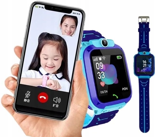 SMARTWATCH LOKALIZATOR DLA DZIECI ZEGAREK SMART WATCH LATARKA KOLORY