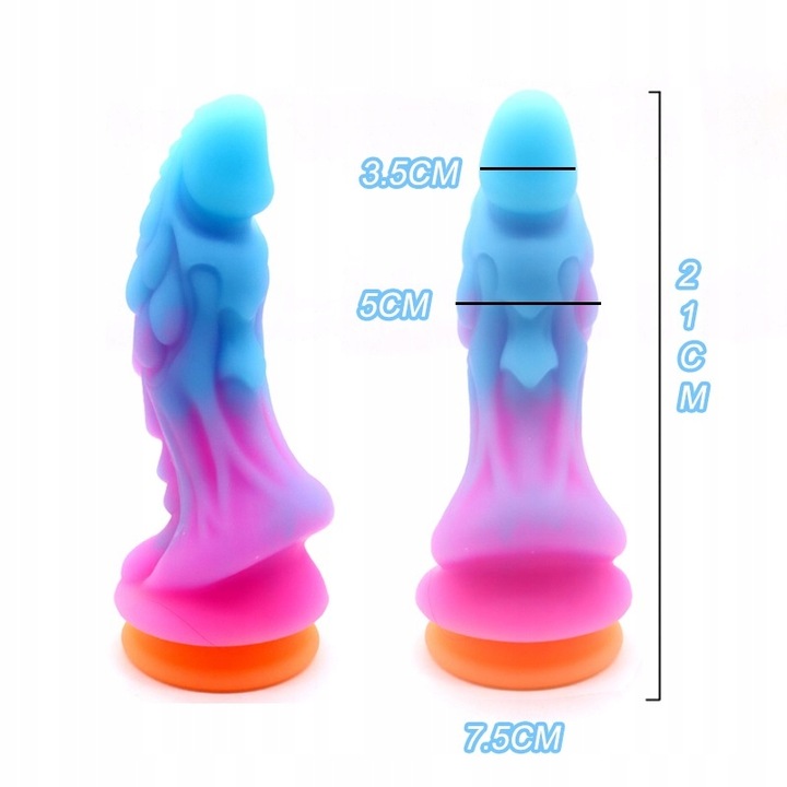 DILDO SMOK ZWIERZĘCY SEX PENIS POTWORA ANALNY WAGINALNY