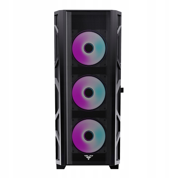 Obudowa do komputera PC Preyon Nest Meshy+ czarna midi ATX 4 x ARGB