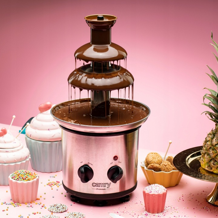Camry CR4488 | fontanna do czekolady | 650 ml * taca 21,4 cm * 320 W *