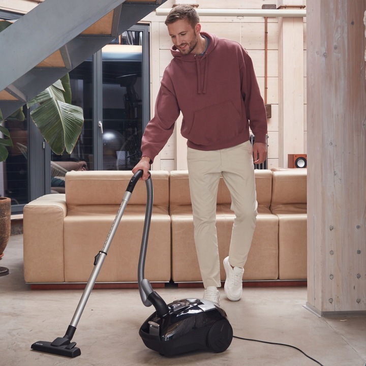 Odkurzacz workowy HEPA TURBOSZCZOTKA CICHY MOCNY 14w1 +3 WORKI 900W LOVIO