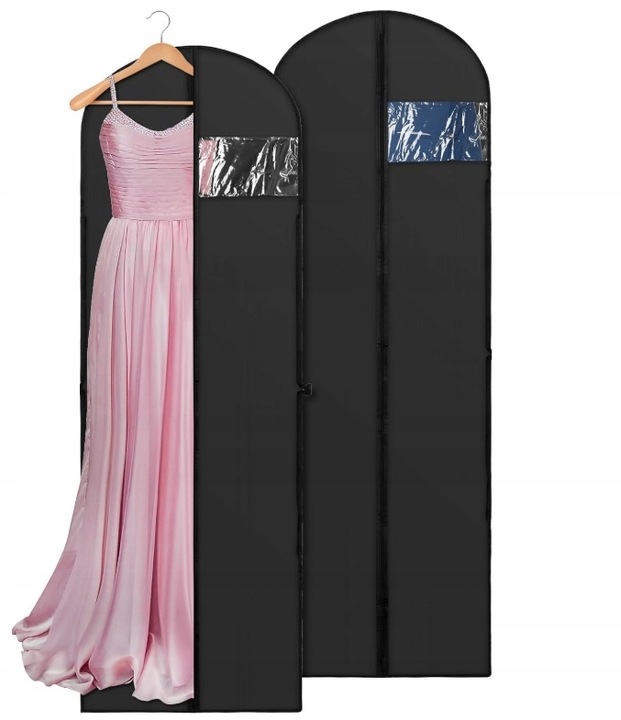 5 X DUŻY POKROWIEC NA UBRANIA SUKNIĘ SUKIENKĘ PŁASZCZ KURTKĘ 60X150