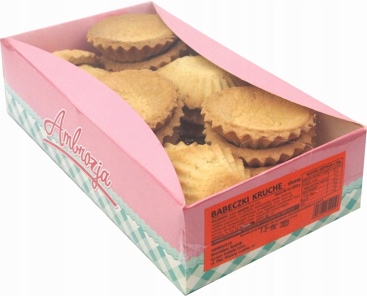 AMBROZJA BABECZKI KRUCHE SŁONE 500G