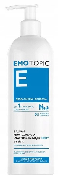 EMOTOPIC balsam natłuszczający do ciała 400 ml