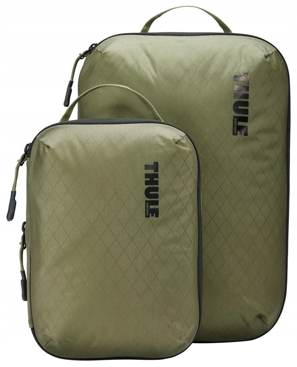Organizer podróżny pokrowiec Thule Compression Cube Set - Soft Green