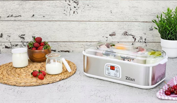 JOGURTOWNICA, TIMER, AUTOMAT, 1440ML /8x180ML/