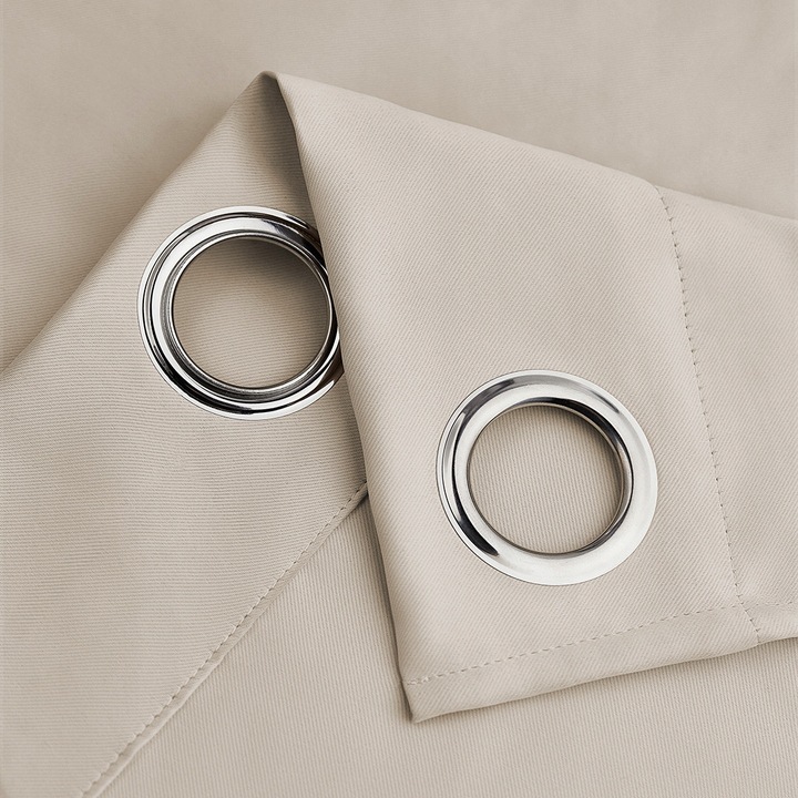 Zasłony gotowe do salonu zaciemniające na przelotkach Laurel 140X250 Kolory