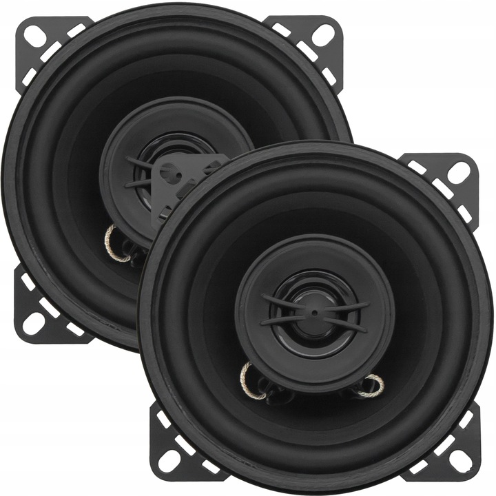 2x MOCNE GŁOŚNIKI SAMOCHODOWE DWUDROŻNE 65W 100mm 10cm 4'' NA