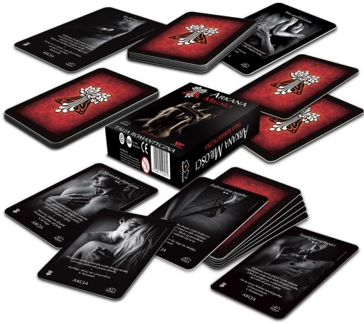 SEX IGRASZKI Arkana Miłości ROMANTYCZNA EROTYCZNA gra DLA PAR na WALENTYNKI