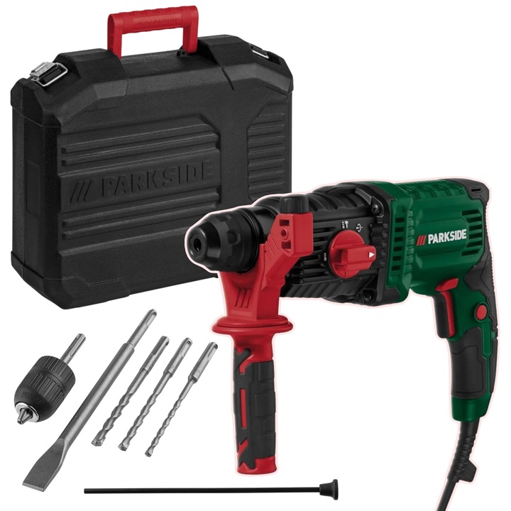Młotowiertarka młot udarowy PARKSIDE PBH 800 1,2J 800W SDS+