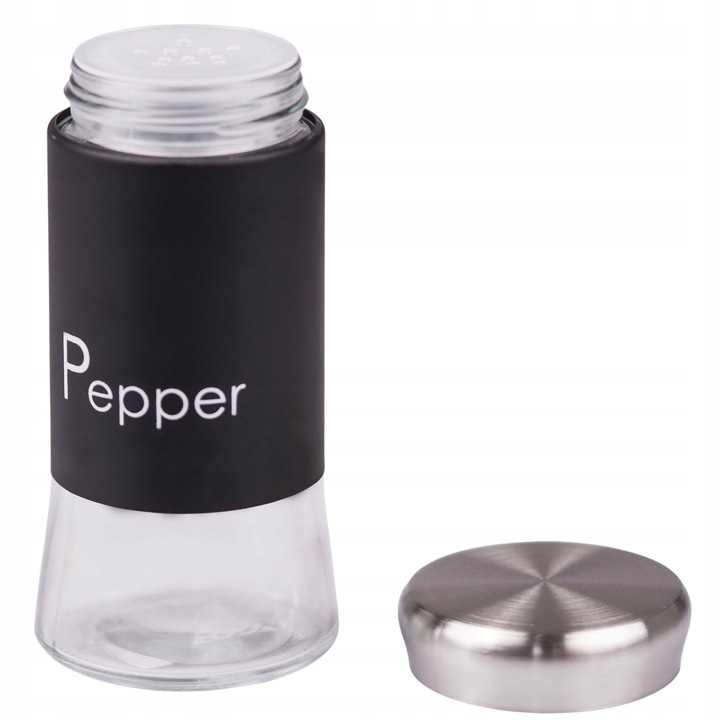 SOLNICZKA I PIEPRZNICZKA ZESTAW 2x150ml POJEMNIK NA SÓL PIEPRZ KOMPLET