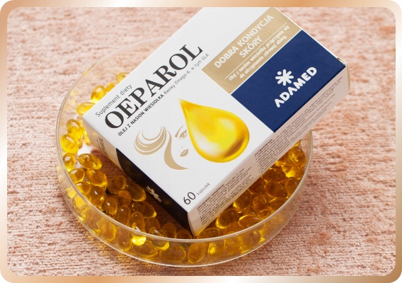 OEPAROL olej z nasion wiesiołka 120 kapsułek