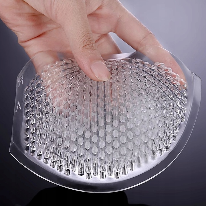 WKŁADKI SILIKONOWE DO STANIKA BIUSTONOSZA PUSH UP ODDYCHAJĄCE PERFOROWANE