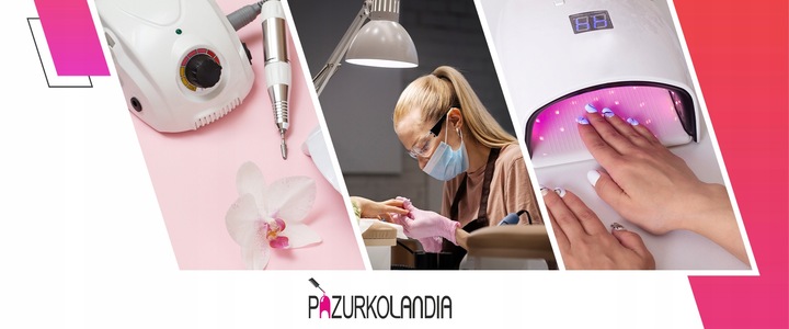 Lampa do paznokci dual LED UV hybrydy żele Clavier Q7 lustrzane dno