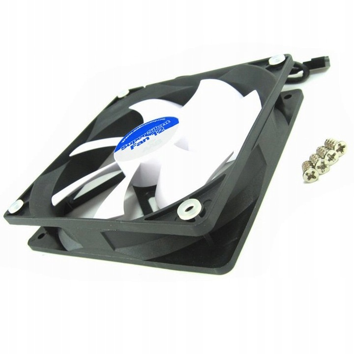 AABCOOLING SUPER SILENT FAN 12cm CICHY WENTYLATOR DO PC WIATRAK 120mm 13dB