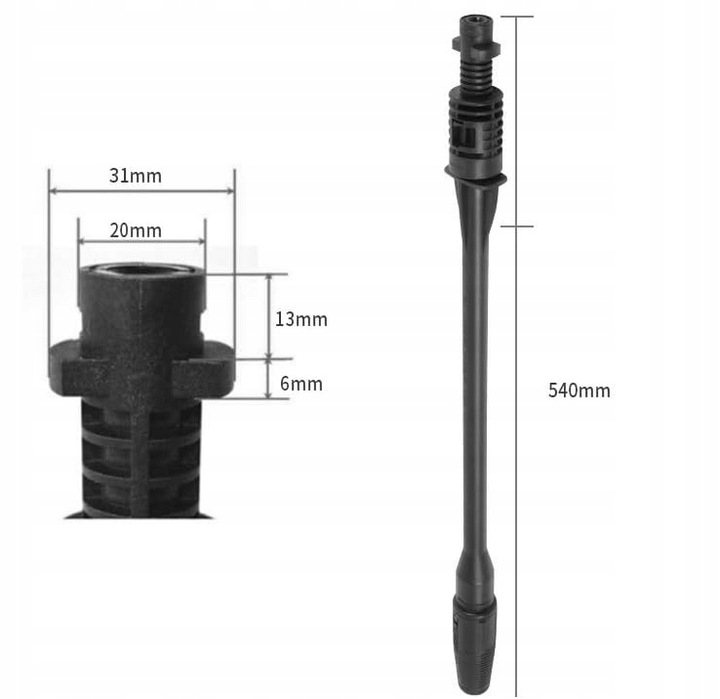Lanca rotacyjna dysza turbo do Karcher K2 - K7 K5