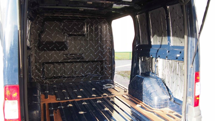 AB-25 MATA wygłuszająca BUTYLOWA bitumiczna 75x50 redukcja wibracji