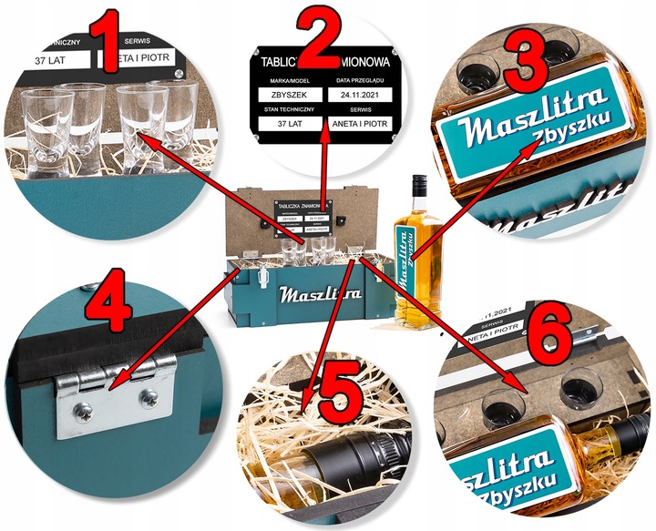 Zestaw MaszLitra prezent na 18-99 urodziny dla Taty Męża Kolegi Dziadka